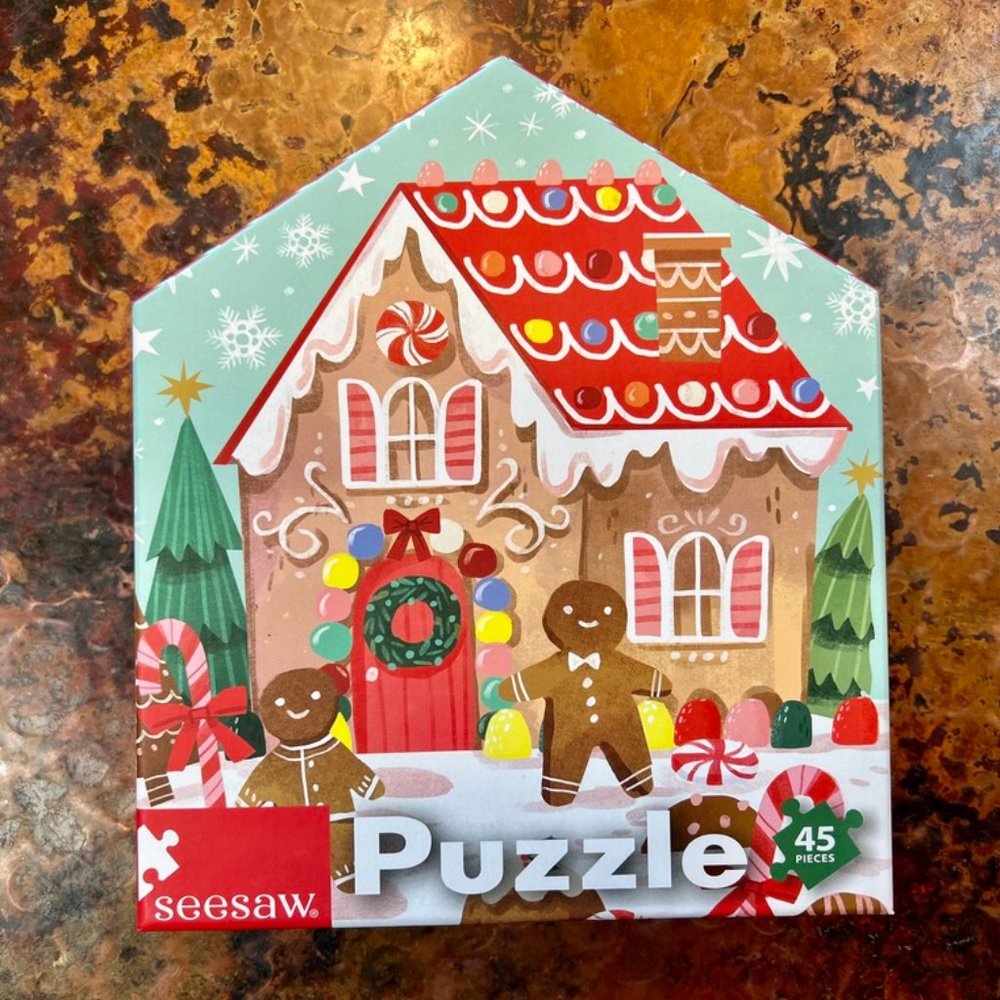 FIRM!  Gingerbread House Puzzle 45 Pc.